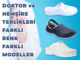 Doktor ve Hemşire Terliği - Kardelen İş Elbiseleri