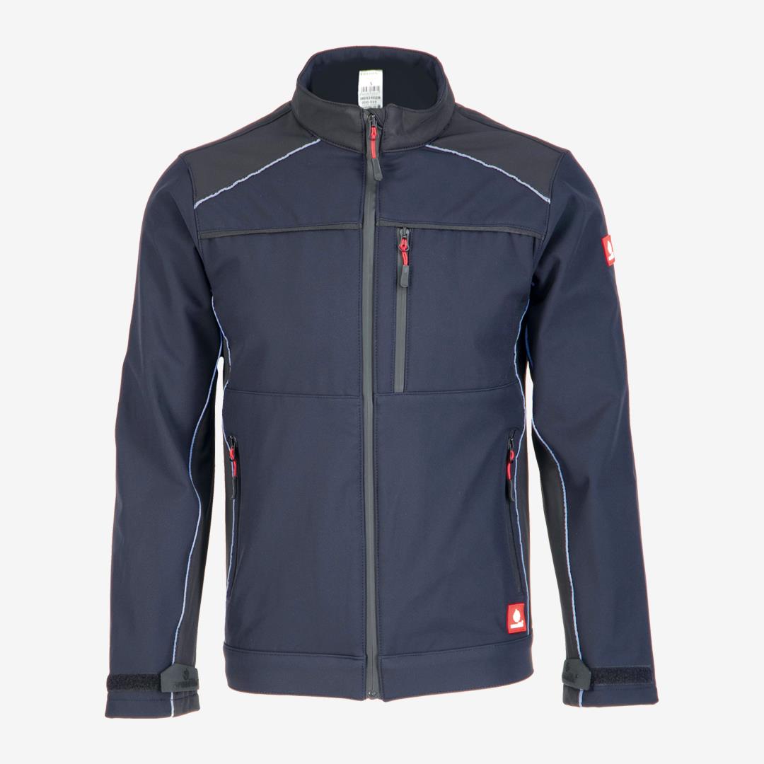 Su ve Rüzgar Geçirmez Softshell Mont Reflektif biye Çok Cepli Outdoor İş İnşaat Endüstri Fabrika