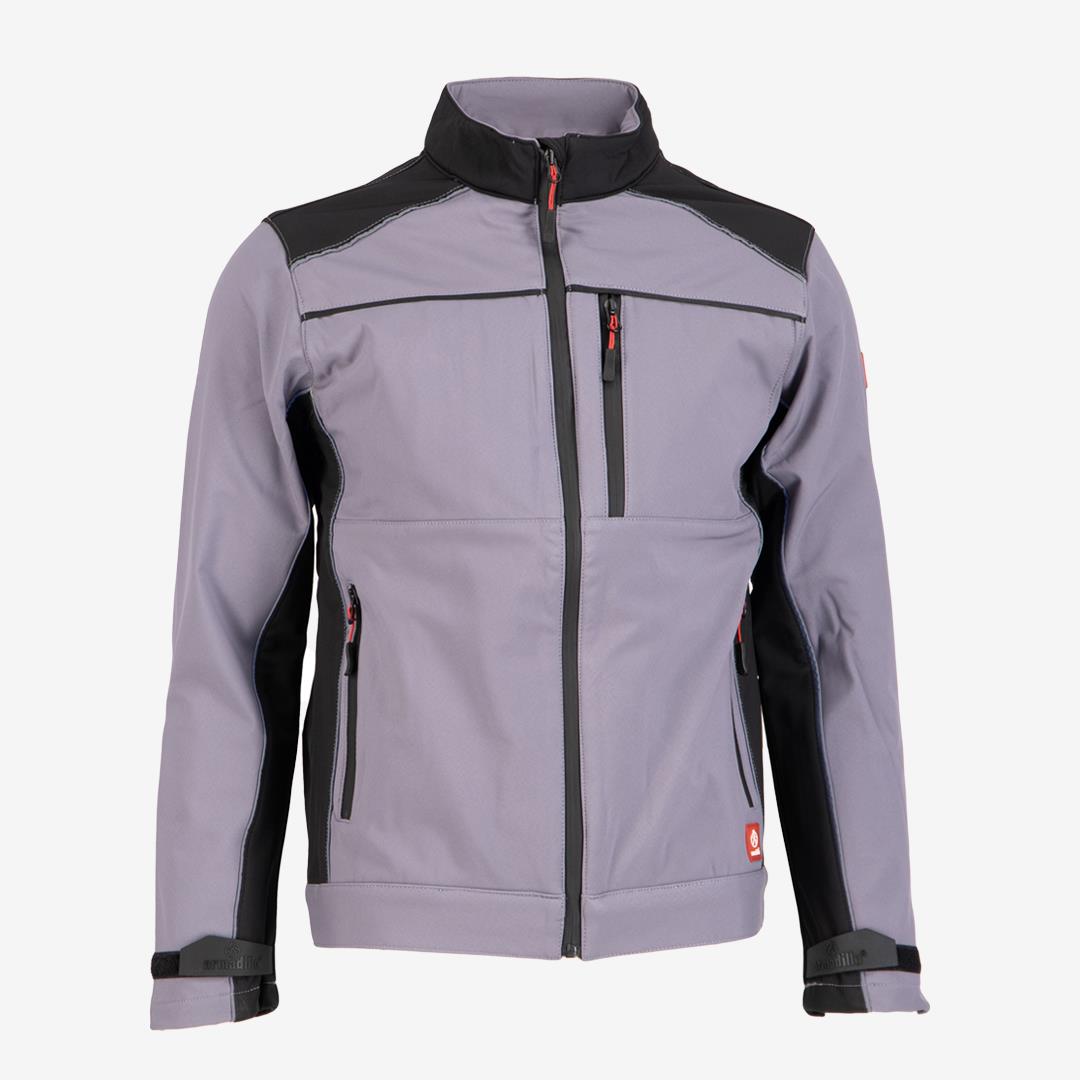 Su ve Rüzgar Geçirmez Softshell Mont Reflektif biye Çok Cepli Outdoor İş İnşaat Endüstri Fabrika