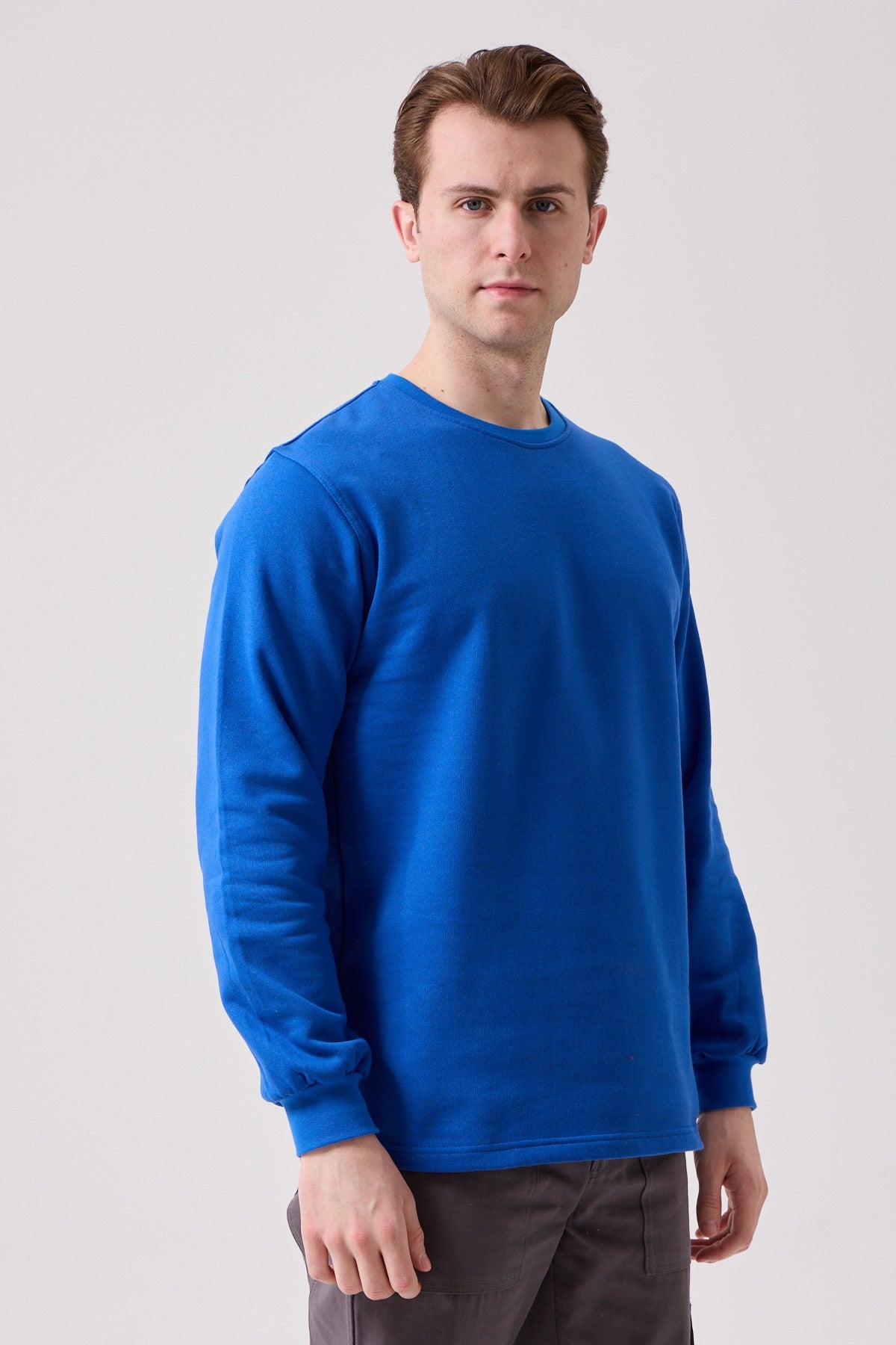 Galanthus Basic O Yaka Sweatshirt