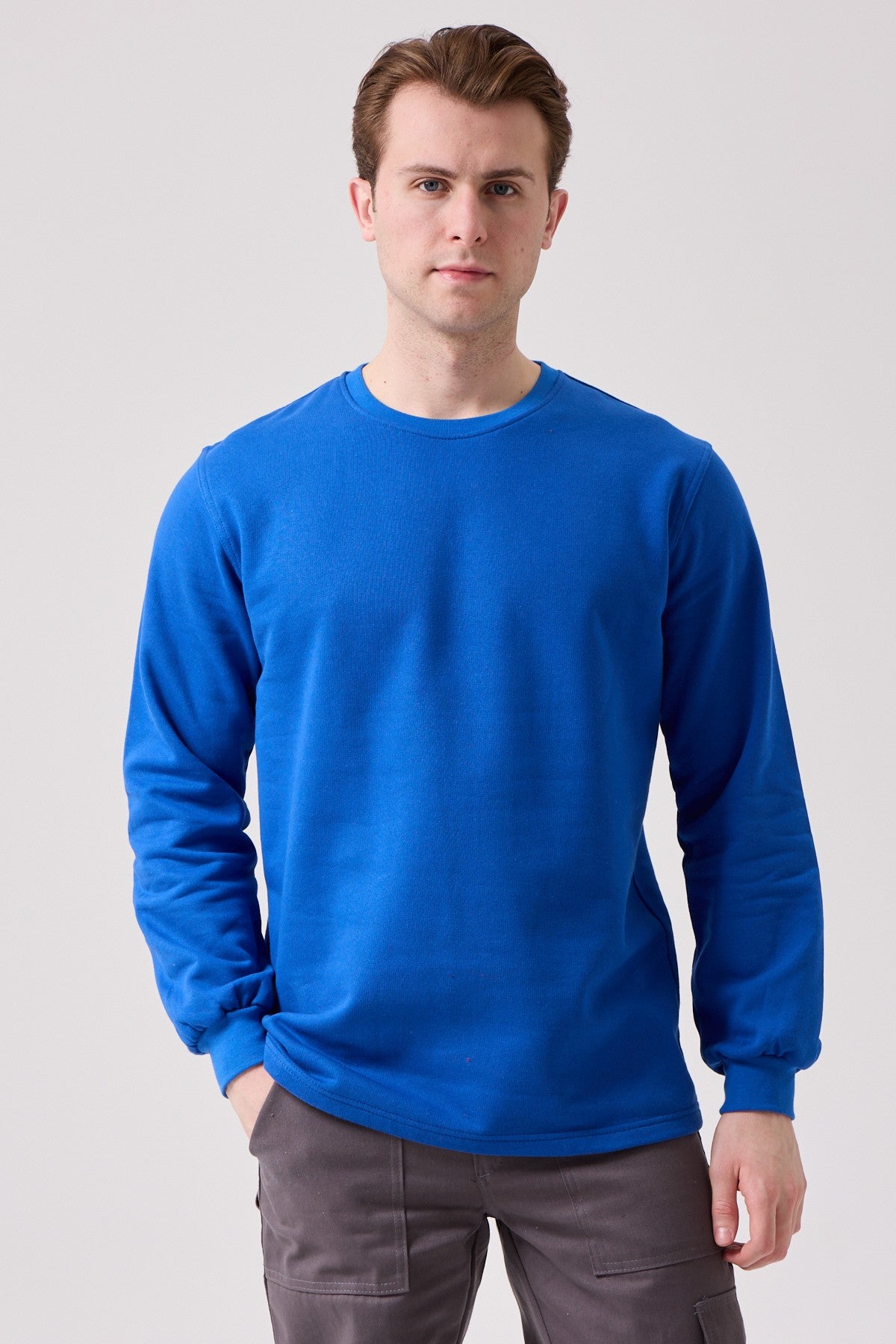 Galanthus Basic O Yaka Sweatshirt