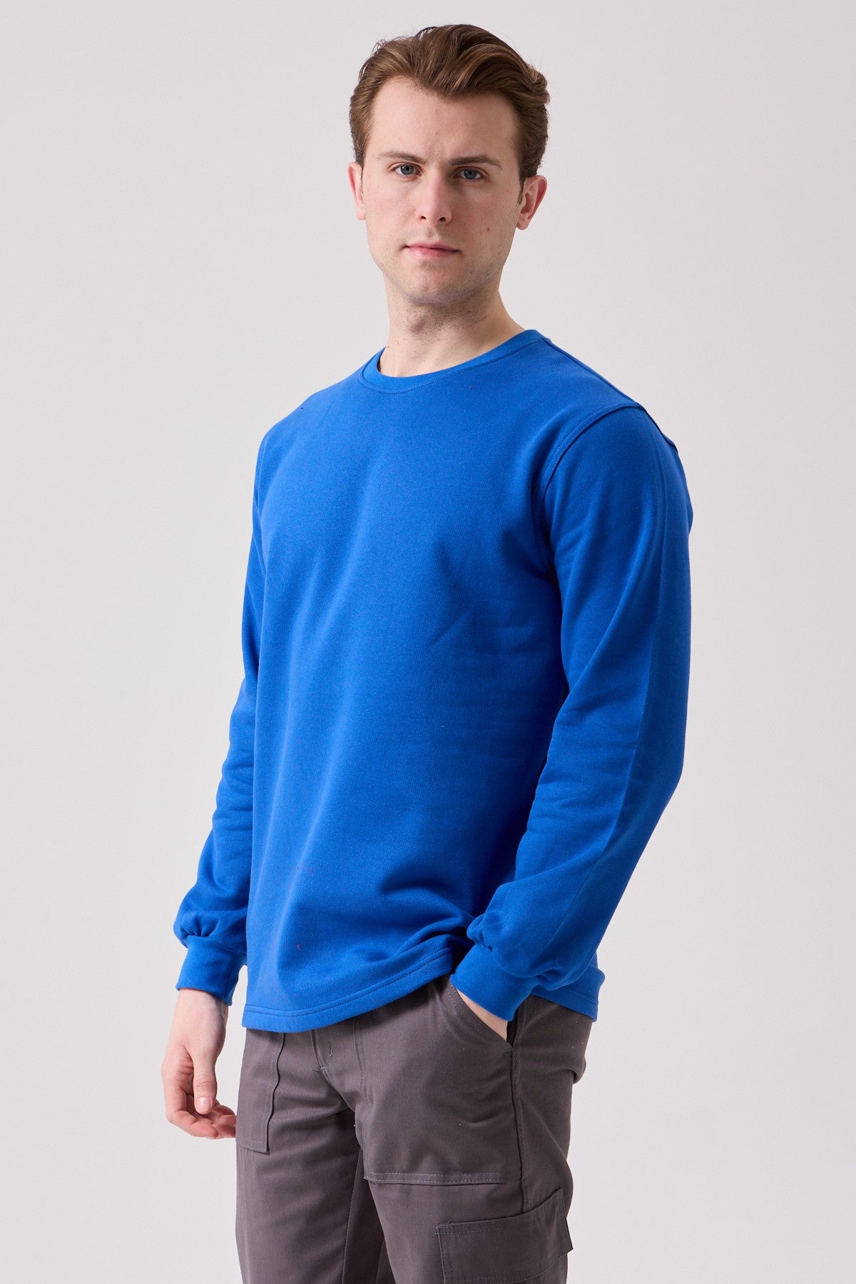 Galanthus Basic O Yaka Sweatshirt