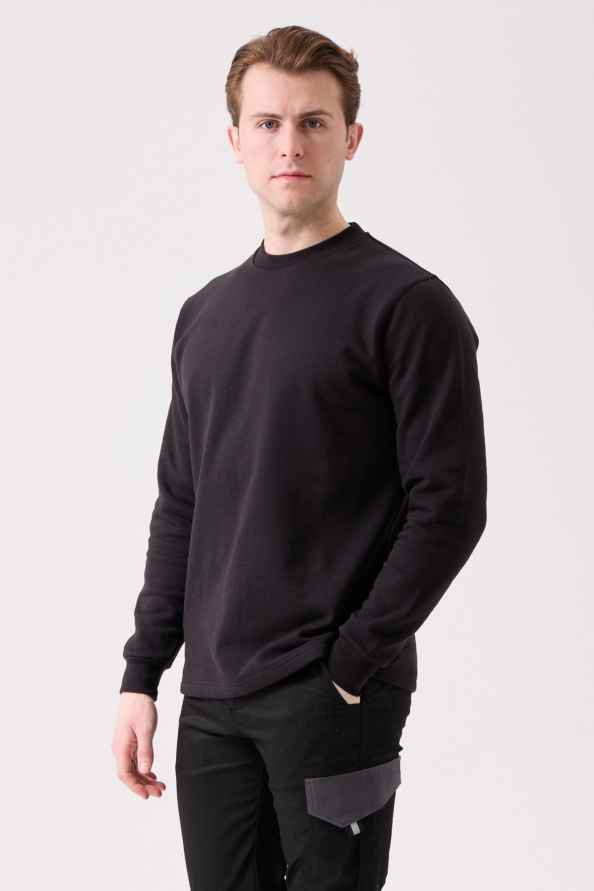 Galanthus Basic O Yaka Sweatshirt