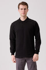 Galanthus Polo Yaka Sweatshirt