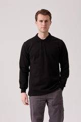 Galanthus Polo Yaka Sweatshirt