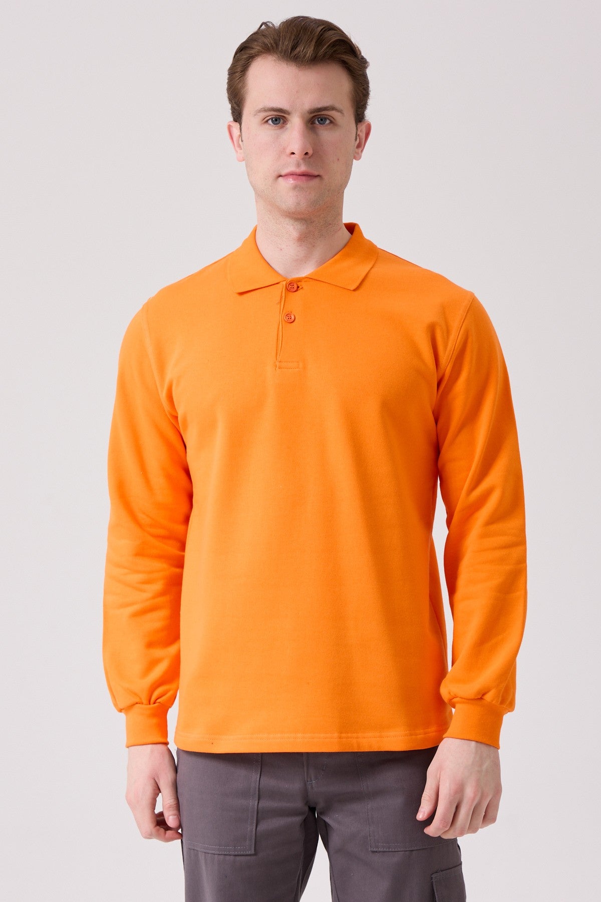 Galanthus Polo Yaka Sweatshirt