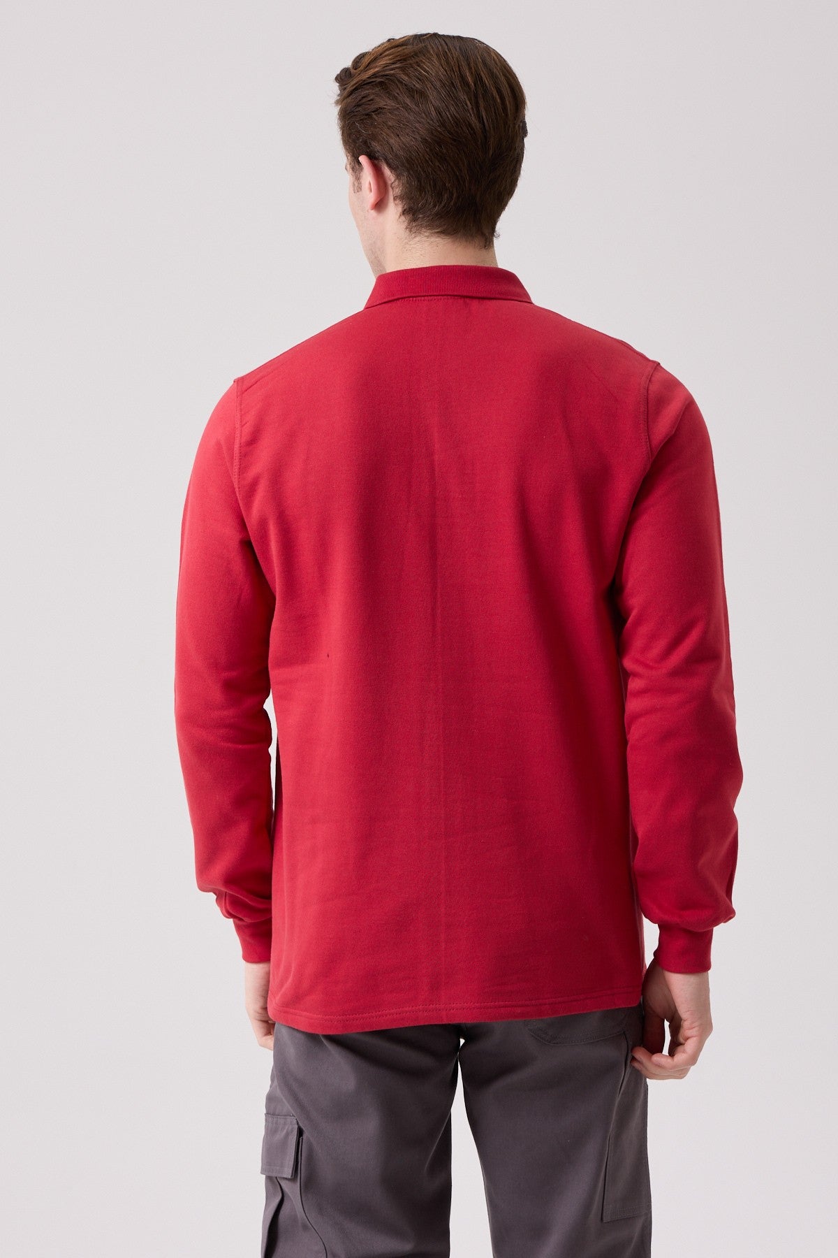 Galanthus Polo Yaka Sweatshirt