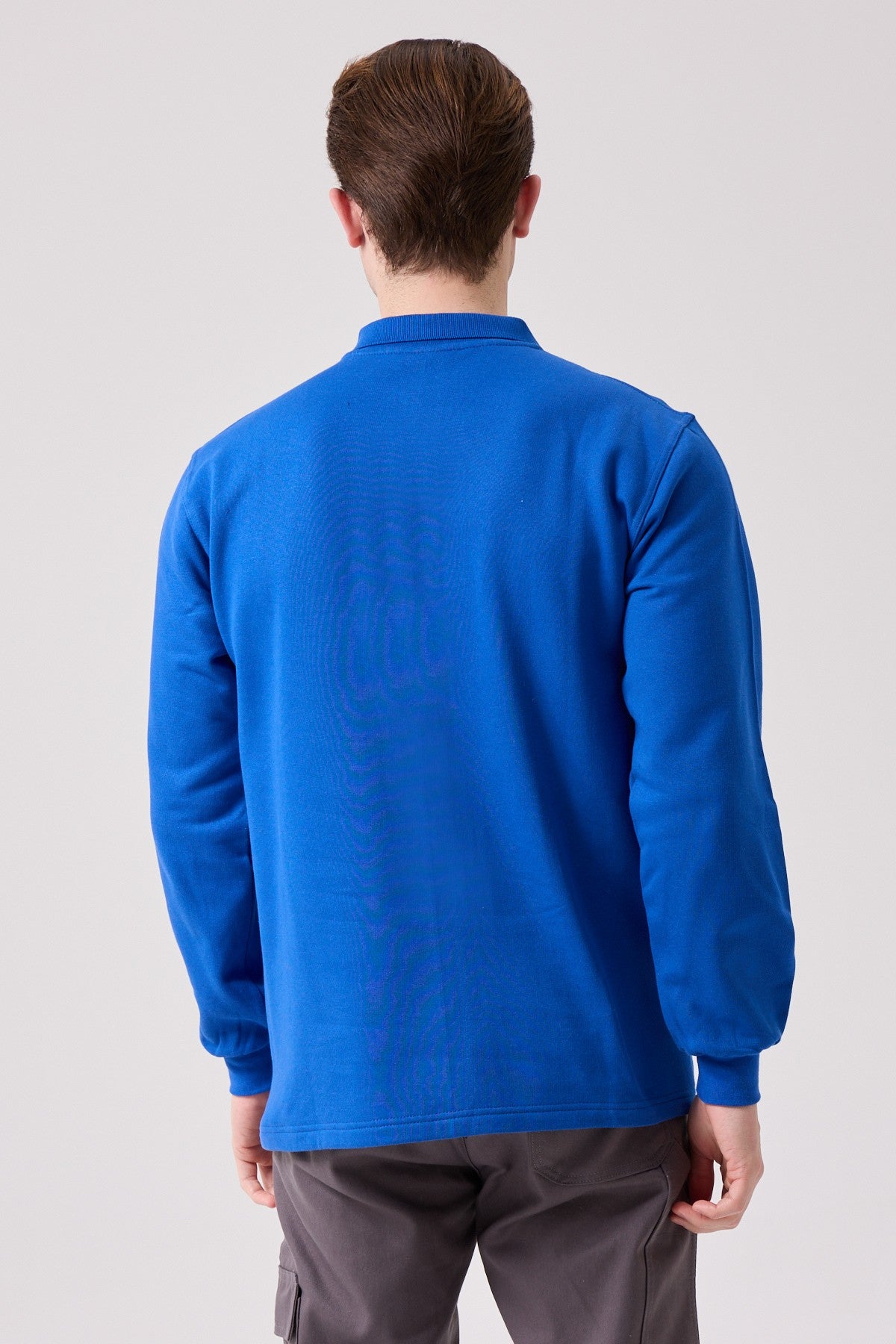 Galanthus Polo Yaka Sweatshirt