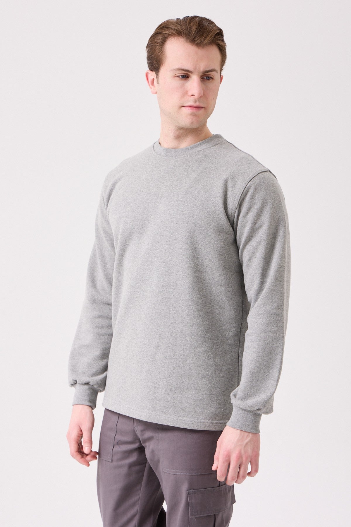 Herba Basic O Yaka Sweatshirt